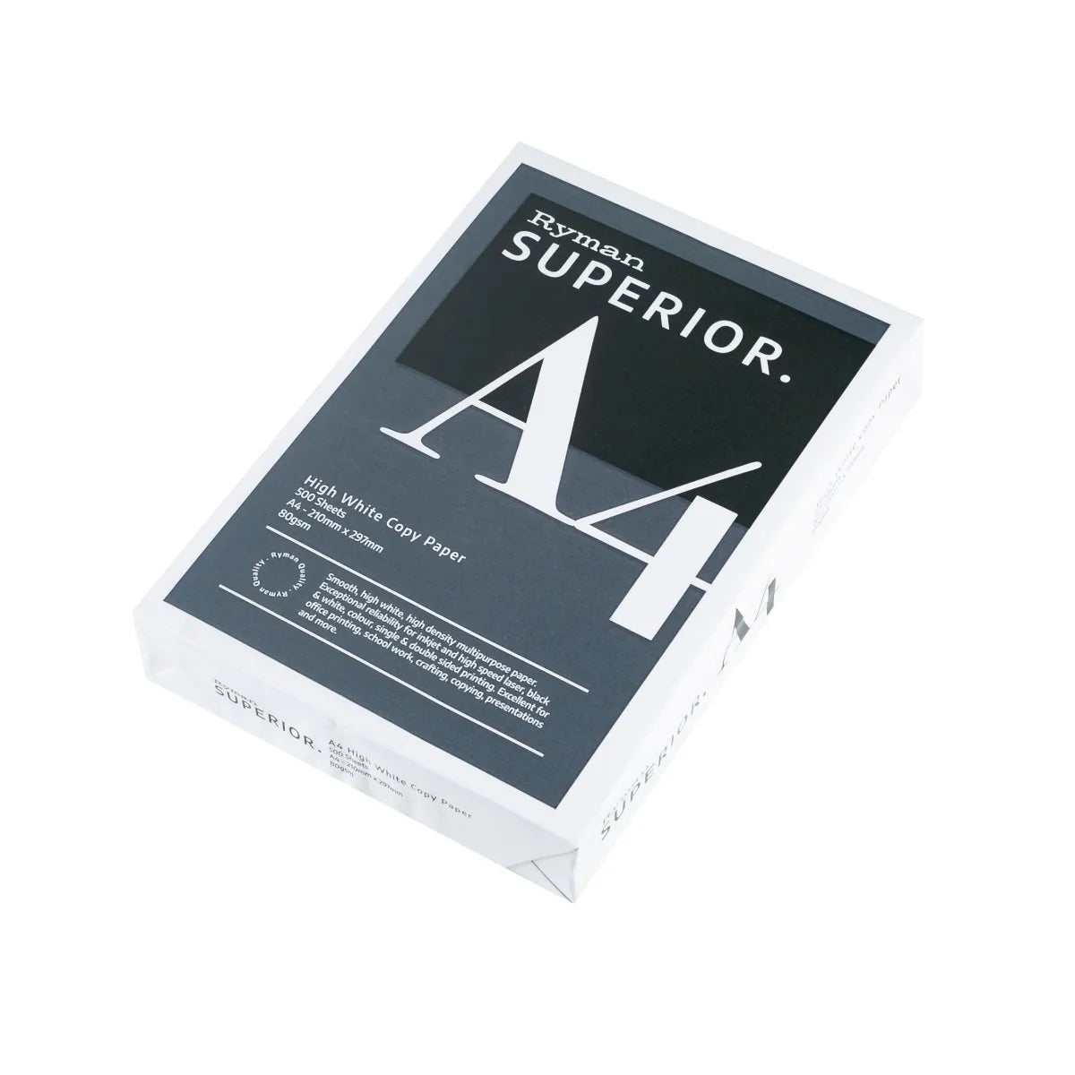 Ryman Superior Copy Paper A4 80gsm 500 Sheets