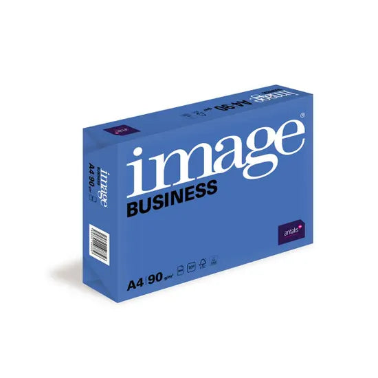 Image Business A4 Paper Ream 90gsm Pack of 5 - 500 Sheets